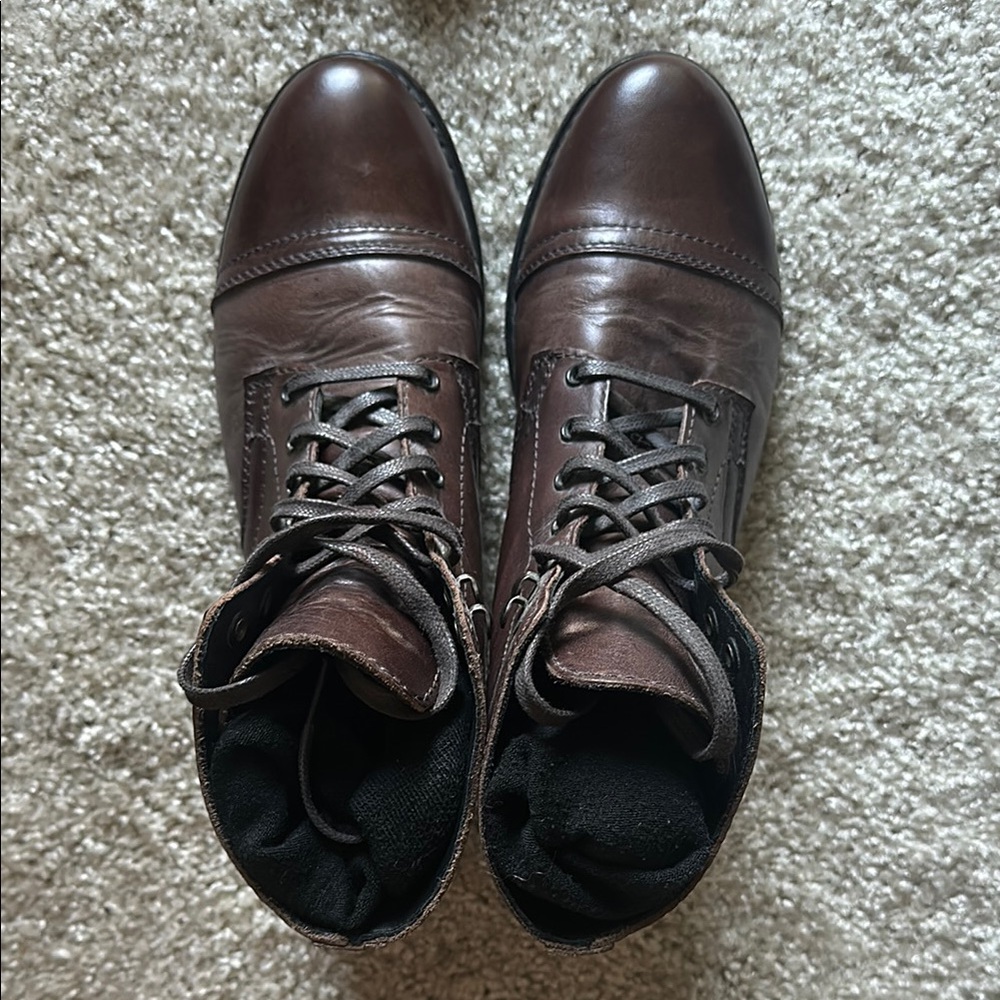 Thursday Boots - Captain Brown Leather